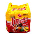 Ottogi Jin Ramen (Spicy) 600g (5x120g) - Tuk Tuk Mart