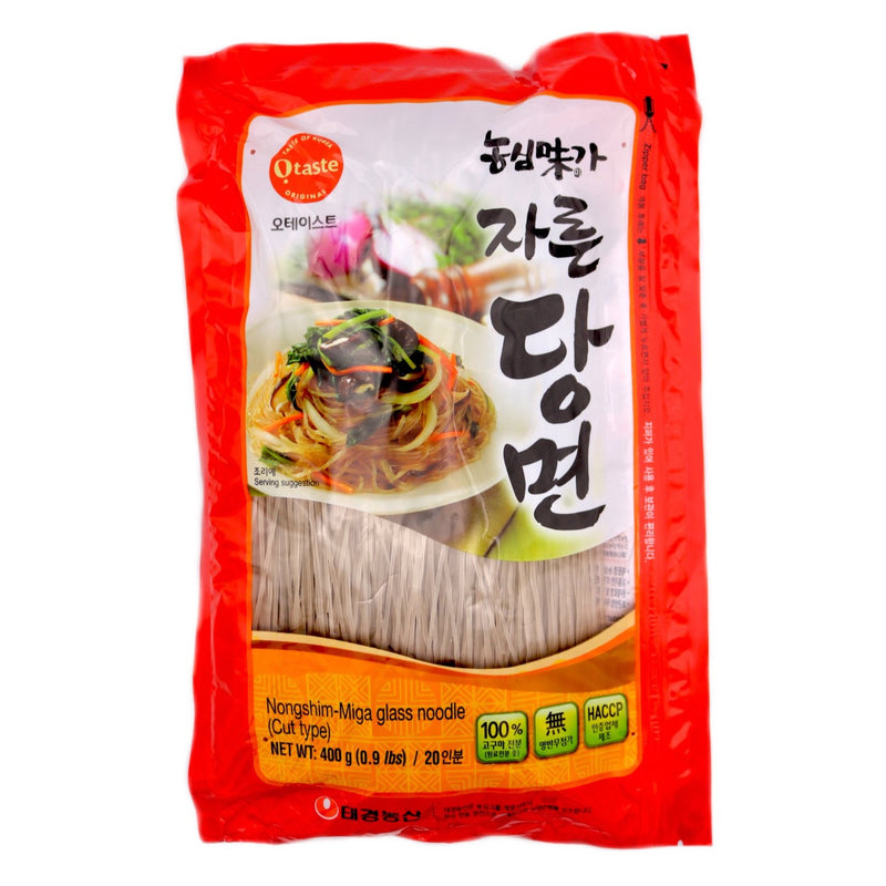 O’Taste Nongshim-Miga Glass Noodle (Cut Type) 400g - Tuk Tuk Mart