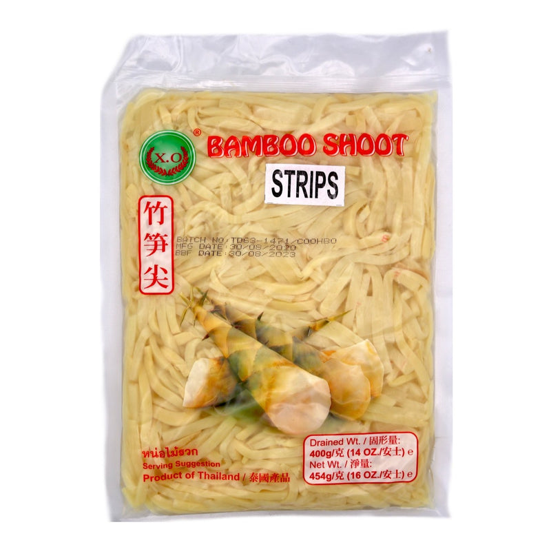 X.O Bamboo Shoot Strips 竹筍尖 400g - Tuk Tuk Mart