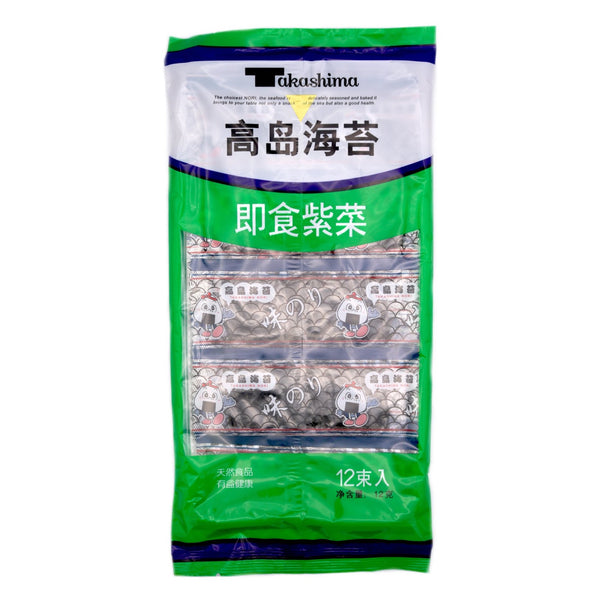 Takashima Seasoned Instant Seaweed 12g - Tuk Tuk Mart