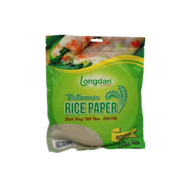Longdan Vietnamese Rice Paper Authentic 22cm 500g - Tuk Tuk Mart