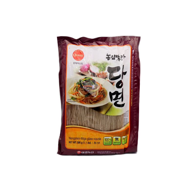 Taekyung Food O'taste Nongshim-Miga Glass Noodle 500g - Tuk Tuk Mart