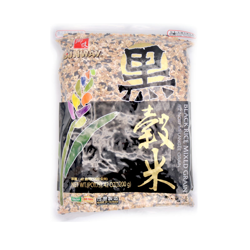 Sunway Black Rice Mixed Grain 1.2kg - Tuk Tuk Mart