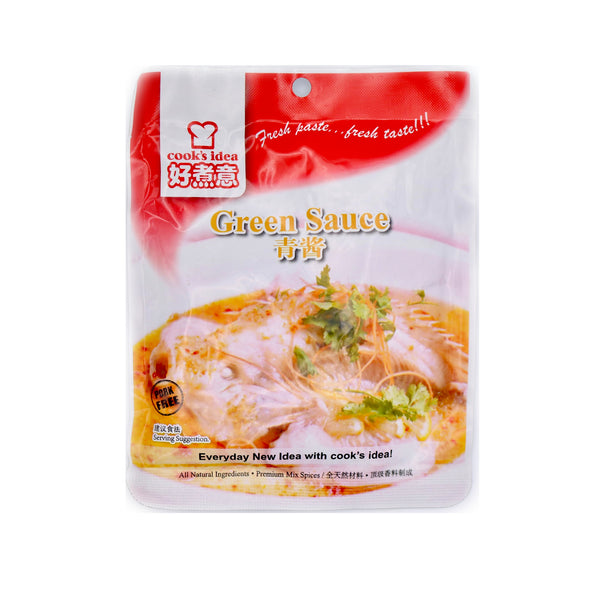 Cook's Idea Green Sauce 180g - Tuk Tuk Mart