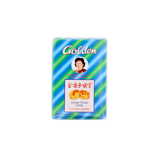 Golden Throat Candy (6 Pieces x 2 Packs) 22.8g - Tuk Tuk Mart