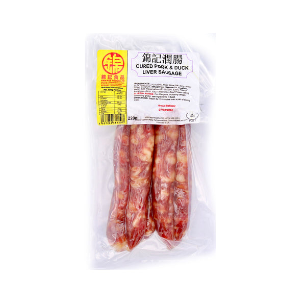 Kam Kee Cured Pork & Duck Liver Sausage 220g - Tuk Tuk Mart