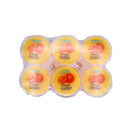 Cocon Orange Pudding with Nata De Coco (Coconut Gel Pieces) 6x80g - Tuk Tuk Mart