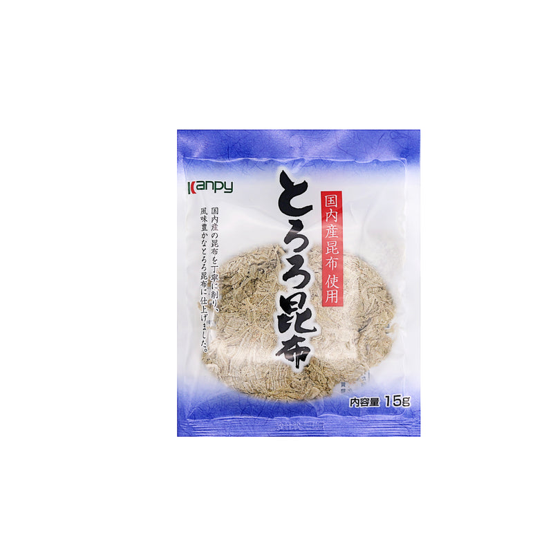 Kanpy Kato Sangyo Tororo Shaved Dried Kombu Kelp 15g - Tuk Tuk Mart