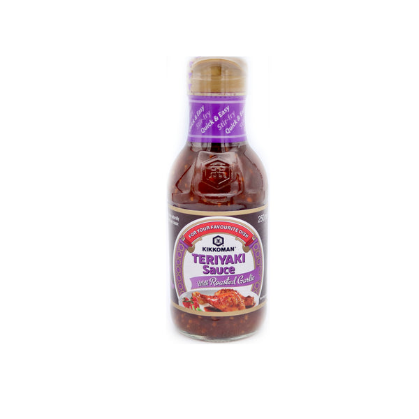 Kikkoman Teriyaki Sauce With Roasted Garlic 250ml - Tuk Tuk Mart