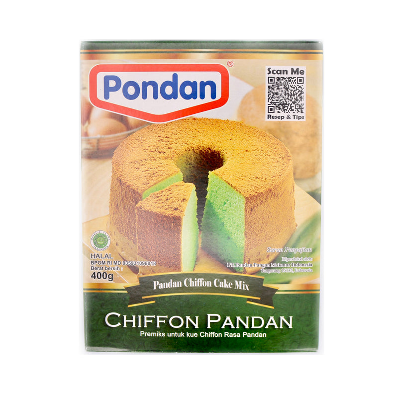 Pondan Pandan Chiffon Cake Mix 400g - Tuk Tuk Mart