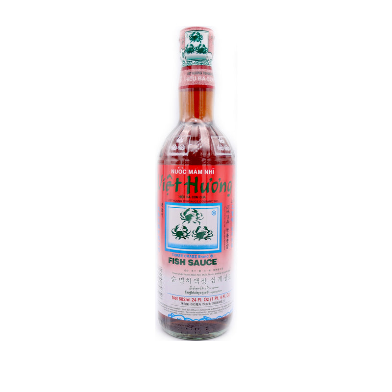 Three Crabs Brand Fish Sauce 682ml - Tuk Tuk Mart