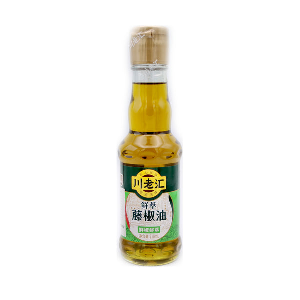 Chuanlaohui Green Sichuan Peppercorn Oil 210ml - Tuk Tuk Mart