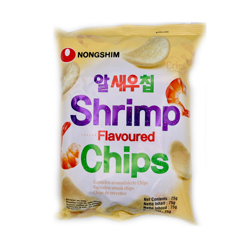 Nongshim Shrimp Flavoured Crisps 75g - Tuk Tuk Mart