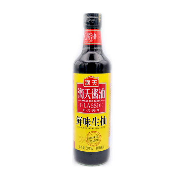 Haitian Light Soy Sauce (with Sweetener(s)) 500ml - Tuk Tuk Mart