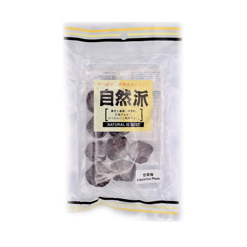 Natural Is Best Liquorice Plum (with Sugar(s) and Sweetener(s)) 100g - Tuk Tuk Mart