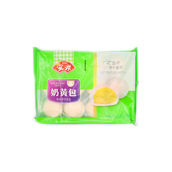 Anjoy Custard Bun 360g (12 Pcs) (Frozen) - Tuk Tuk Mart
