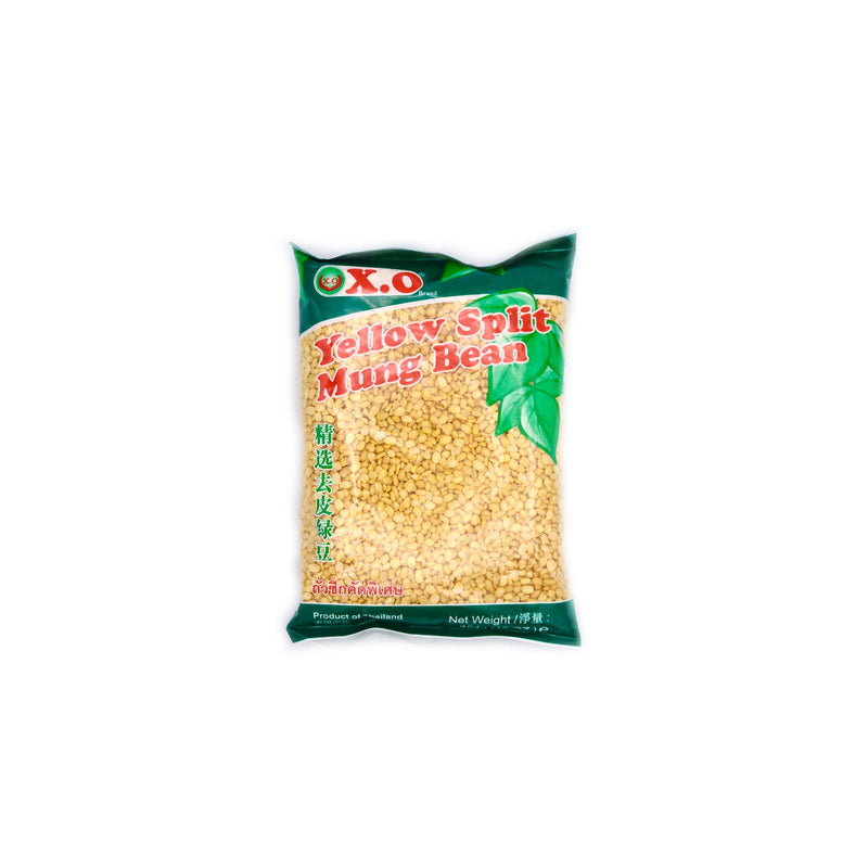 X.O Yellow Split Mung Bean 精選去皮綠豆 454g | Tuk Tuk Mart