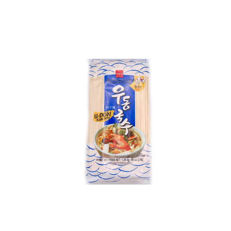 Wang Korea Dried Noodles for Udon 烏冬麵 1.36kg | Tuk Tuk Mart