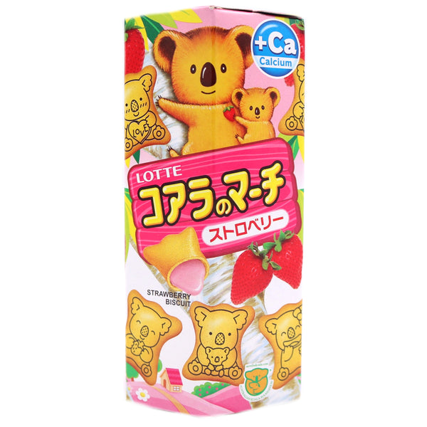 Lotte Koala's March Biscuits Strawberry Flavour 37g | Tuk Tuk Mart