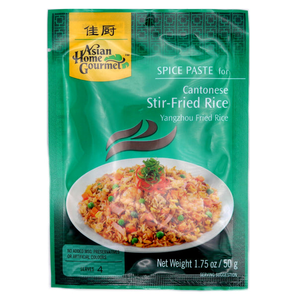 Asian Home Gourmet Spice Paste for Cantonese Stir-Fried Rice 50g | Tuk Tuk Mart