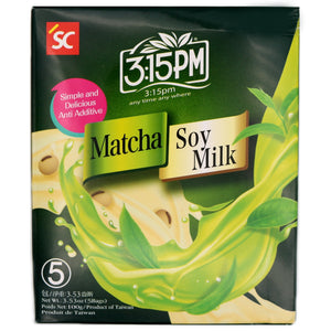 SC 3:15PM Matcha Soy Milk 100g (5 Sachets) | Tuk Tuk Mart