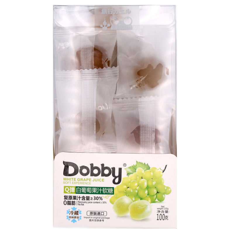 Dobby Soft Candy White Grape Flavour 100g | Tuk Tuk Mart