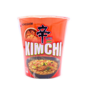 Nongshim Shin Kimchi Cup Noodles 75g | Tuk Tuk Mart