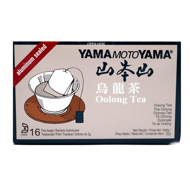 Yamamotoyama Aluminium Sealed Oolong Tea 32g (16 Tea Bags) | Tuk Tuk Mart