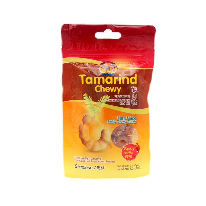 Double Seahorse Tamarind Spicy Candy 80g | Tuk Tuk Mart