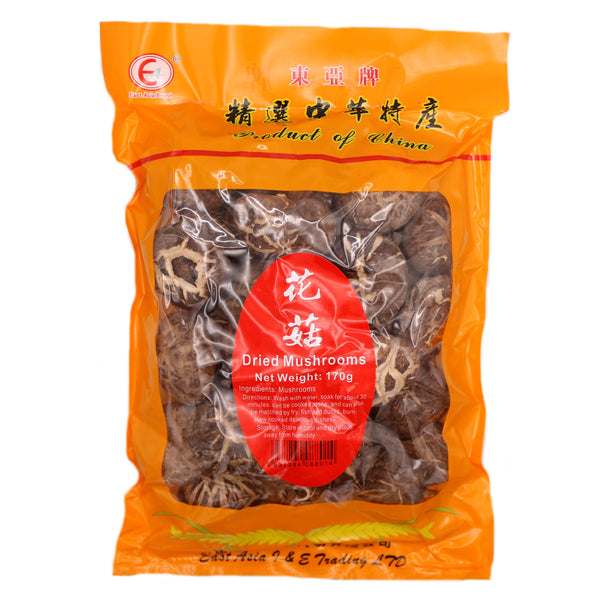 East Asia Brand Dried Mushrooms 170g | Tuk Tuk Mart