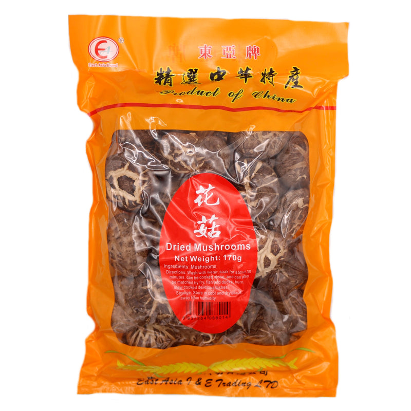 East Asia Brand Dried Mushrooms 170g | Tuk Tuk Mart