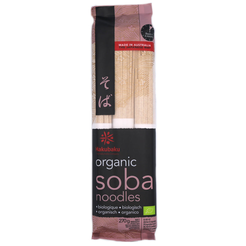 Hakubaku Organic Soba Noodles 270g | Tuk Tuk Mart