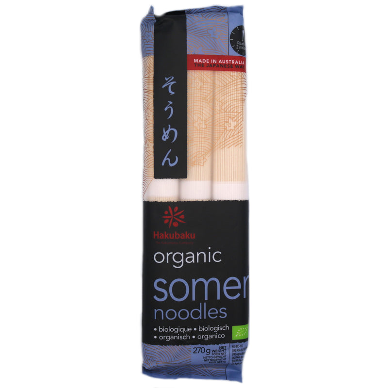 Hakubaku Organic Somen Noodles 270g | Tuk Tuk Mart