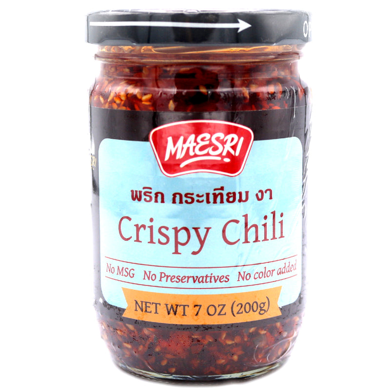 Maesri Crispy Chilli 200g | Tuk Tuk Mart