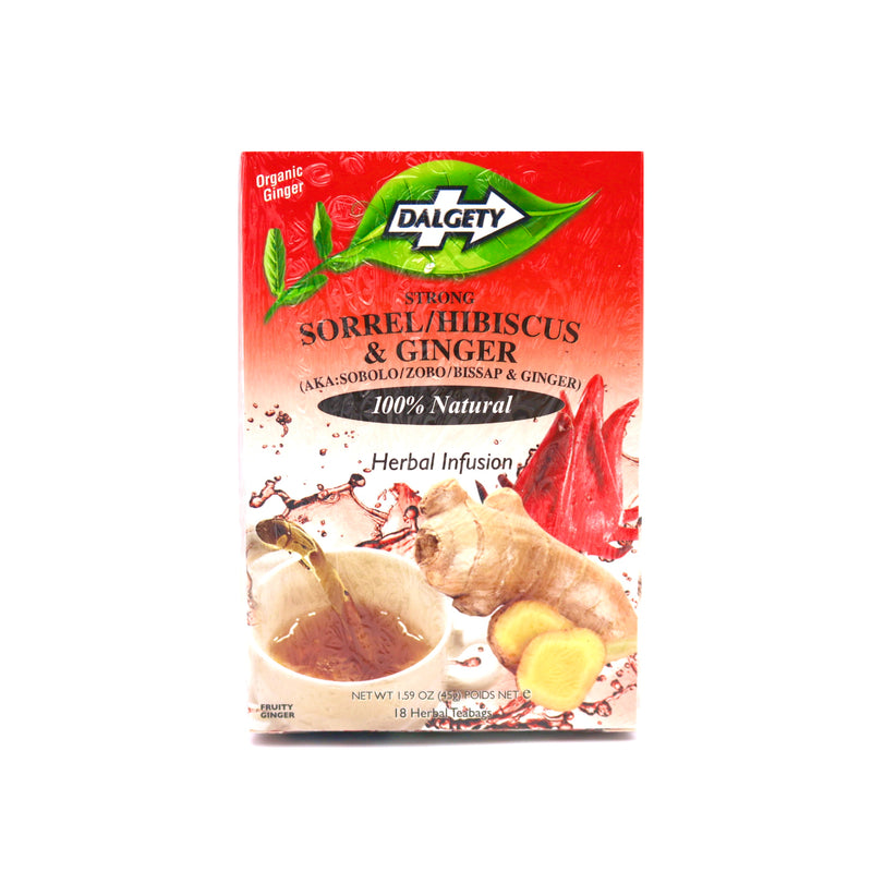Dalgety Strong Sorrel/Hibiscus & Ginger Herbal Infusion 45g | Tuk Tuk Mart