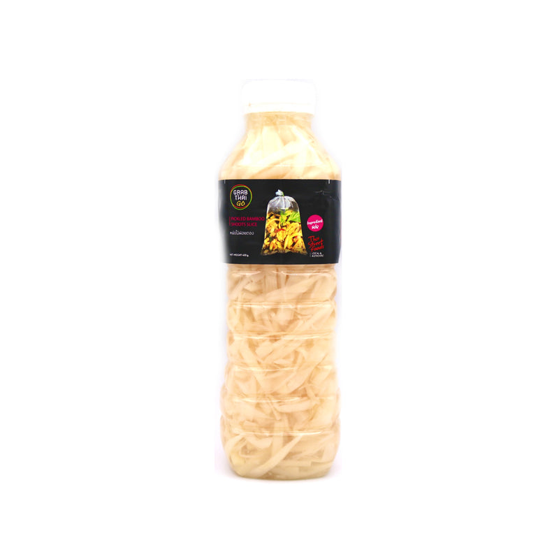 Grab Thai Go Pickled Bamboo Shoots Slice 400g | Tuk Tuk Mart