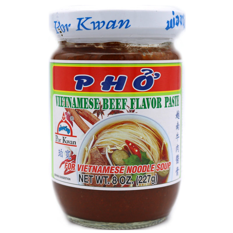 Por Kwan Vietnamese Beef Flavour Paste for Vietnamese Pho Noodle Soup 227g | Tuk Tuk Mart