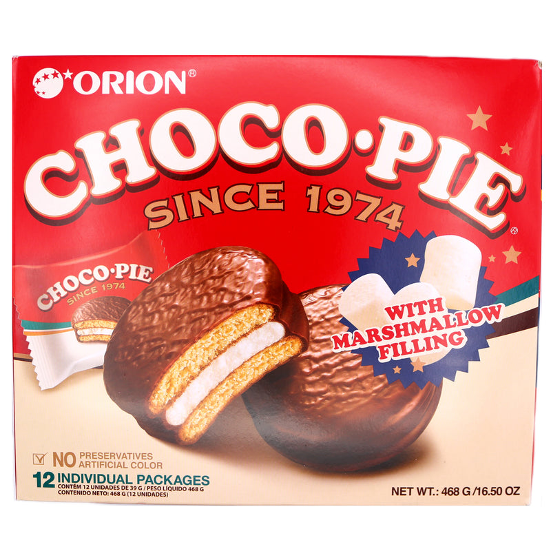 Orion Choco Pie 486g (12X39g) | Tuk Tuk Mart