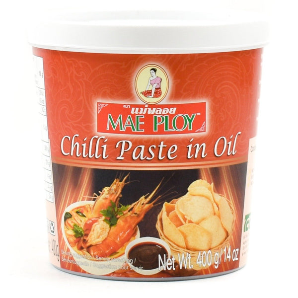 Mae Ploy Chilli Paste In Oil 400g | Tuk Tuk Mart