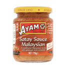 Ayam Malaysian Satay Sauce 雄雞牌馬來西亞沙爹 酱 220g | Tuk Tuk Mart