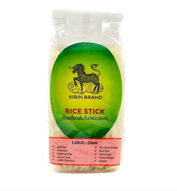 Kirin Brand Rice Stick Large (5mm) 400g | Tuk Tuk Mart