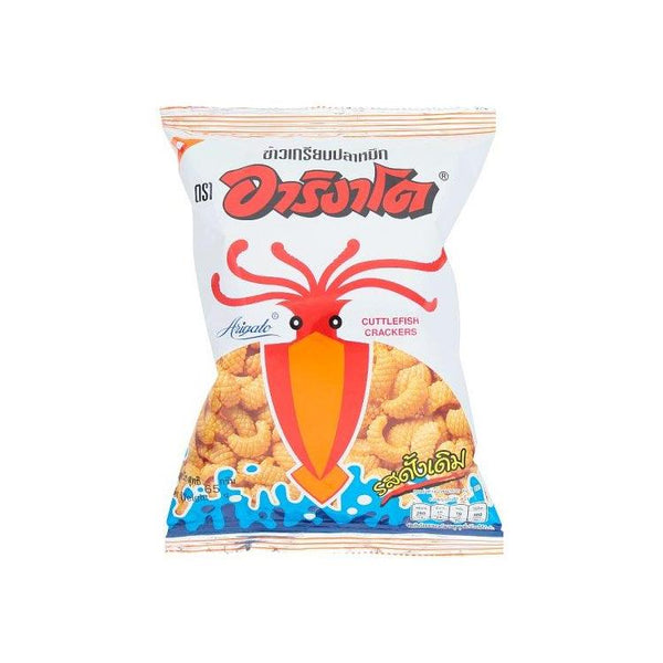 Arigato Original Cuttlefish Crackers 鱿魚脆片 65g | Tuk Tuk Mart