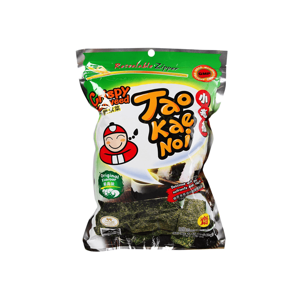 Tao Kae Noi Crispy Seaweed Snack Original Flavour 32g | Tuk Tuk Mart