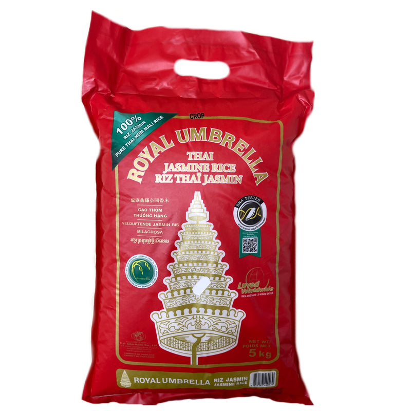 Royal Umbrella Thai Jasmine Rice 5KG | Tuk Tuk Mart