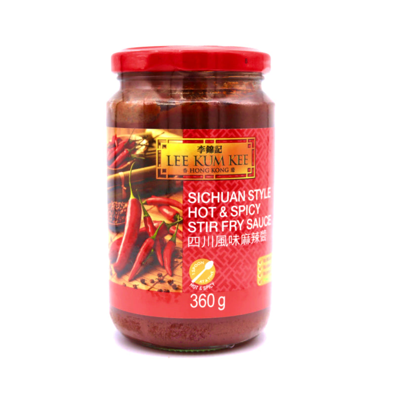 Lee Kum Kee Sichuan Style Hot & Spicy Stir Fry Sauce 360g | Tuk Tuk Mart