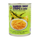 X.O Bamboo Shoot (Strips) in water 清水竹筍絲 565g | Tuk Tuk Mart