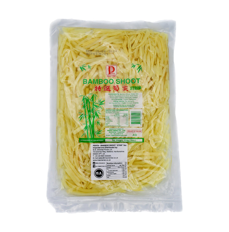 Penta Bamboo Shoots (Strip) 特選筍尖 454g | Tuk Tuk Mart