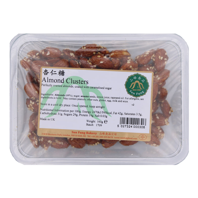Sun Fung Bakery Almond Clusters 160g | Tuk Tuk Mart