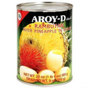 Aroy-D Rambutan With Pineapple In Syrup 565g | Tuk Tuk Mart