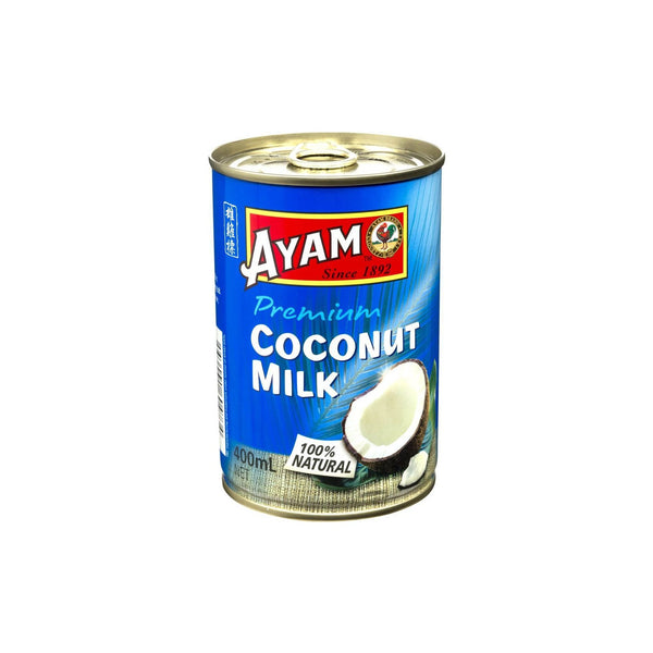 Ayam Premium Coconut Milk (Canned) 雄雞牌特級椰奶 400ml | Tuk Tuk Mart